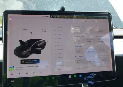 2020 Tesla Model 3 Performance Dual Motor All-Wheel Drive из США, поврежденный, VIN 5YJ3E1EC5LF713103